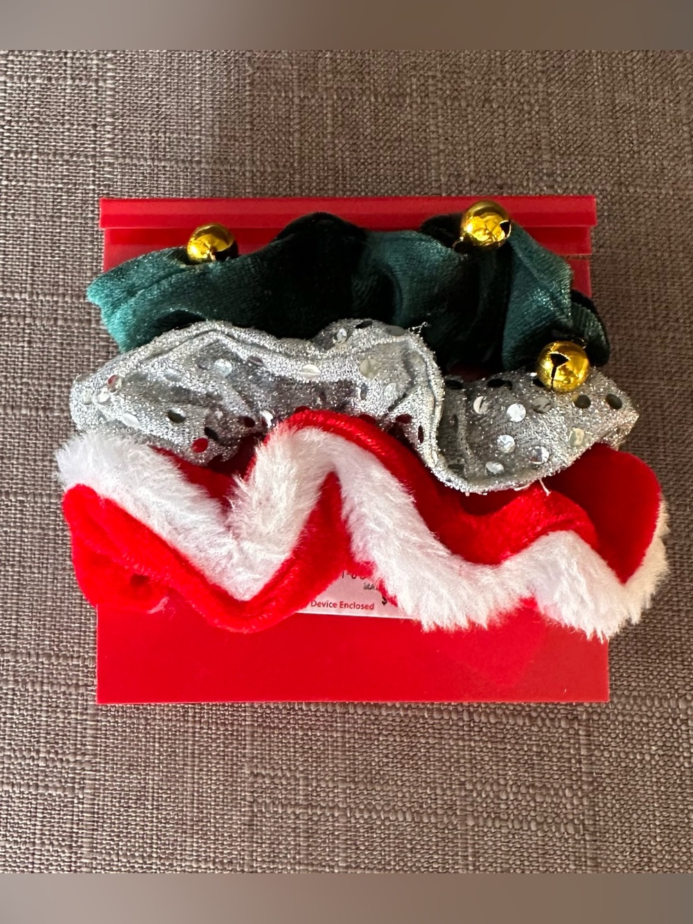 Holiday Hair Scrunchie Set - Picture 2 of 2